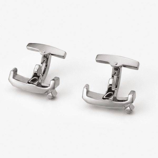 Butt heritage silver cufflinks for men by Cufflinkk