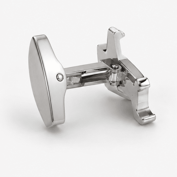 Butt heritage silver cufflinks for men by Cufflinkk
