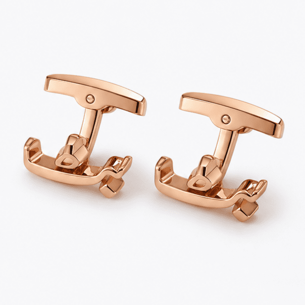 Rose Gold Butt Cufflinks Personalized Name Cufflinks for Men Pakistan