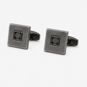 Featuring a clean square silhouette with a premium silver-tone finish, these cufflinks offer a perfect combination of modern design and classic elegance.