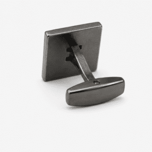 Featuring a clean square silhouette with a premium silver-tone finish, these cufflinks offer a perfect combination of modern design and classic elegance.